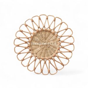 Floral Rattan Placemat Wholesale
