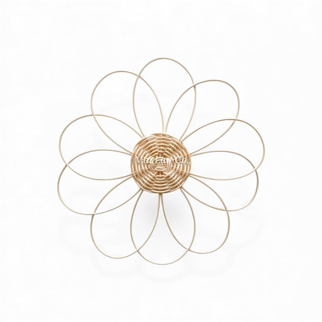 Flower Rattan Kids Wall Decor