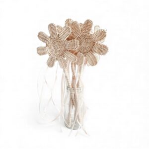 Flower Rattan Wand