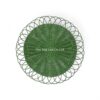 Green Rattan Placemat
