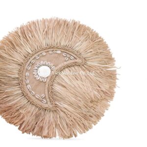 Half Moon Shell Wall Decor