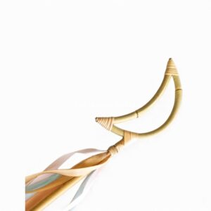 Half moon Rattan Wand