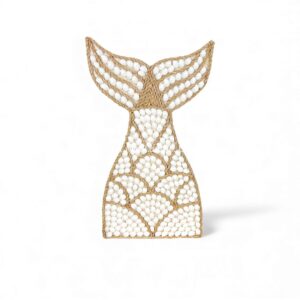 Handcrafted Mermaid Tail Shell Wall Decor