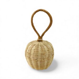 Handcrafted Rattan Baby Rattle