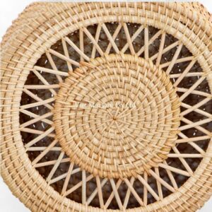 Handcrafted Rattan Box