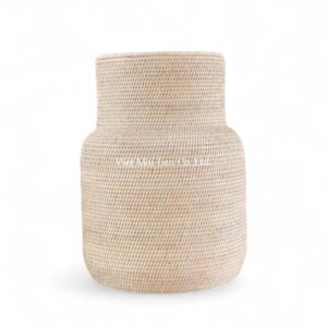 Handcrafted Rattan Laundry Basket