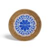 Handmade Ceramic Rattan Coaster