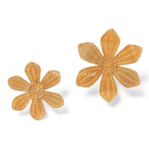 Handmade Flower Rattan Kids Wall Decor