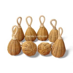Handmade Rattan Baby Rattle