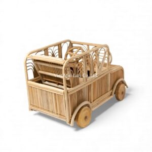 Handmade Rattan Car Toy