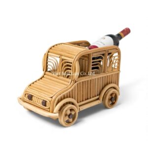 Handmade Rattan Car Toy