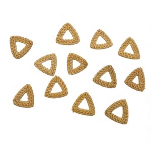 Handmade Rattan Charm for Earrings