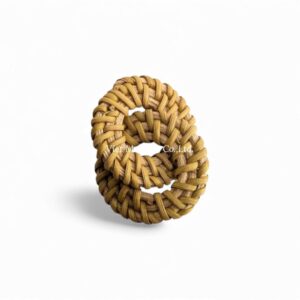 Handmade Rattan Charm for Jewelry