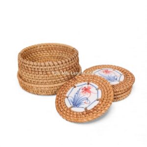 Handmade Rattan Coaster
