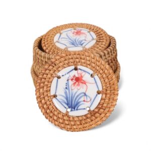 Handmade Rattan Coaster