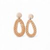 Handmade Rattan Earrings