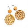Handmade Rattan Earrings