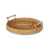 Handmade Rattan Tray with Handles