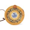 Handmade Round Rattan Bag