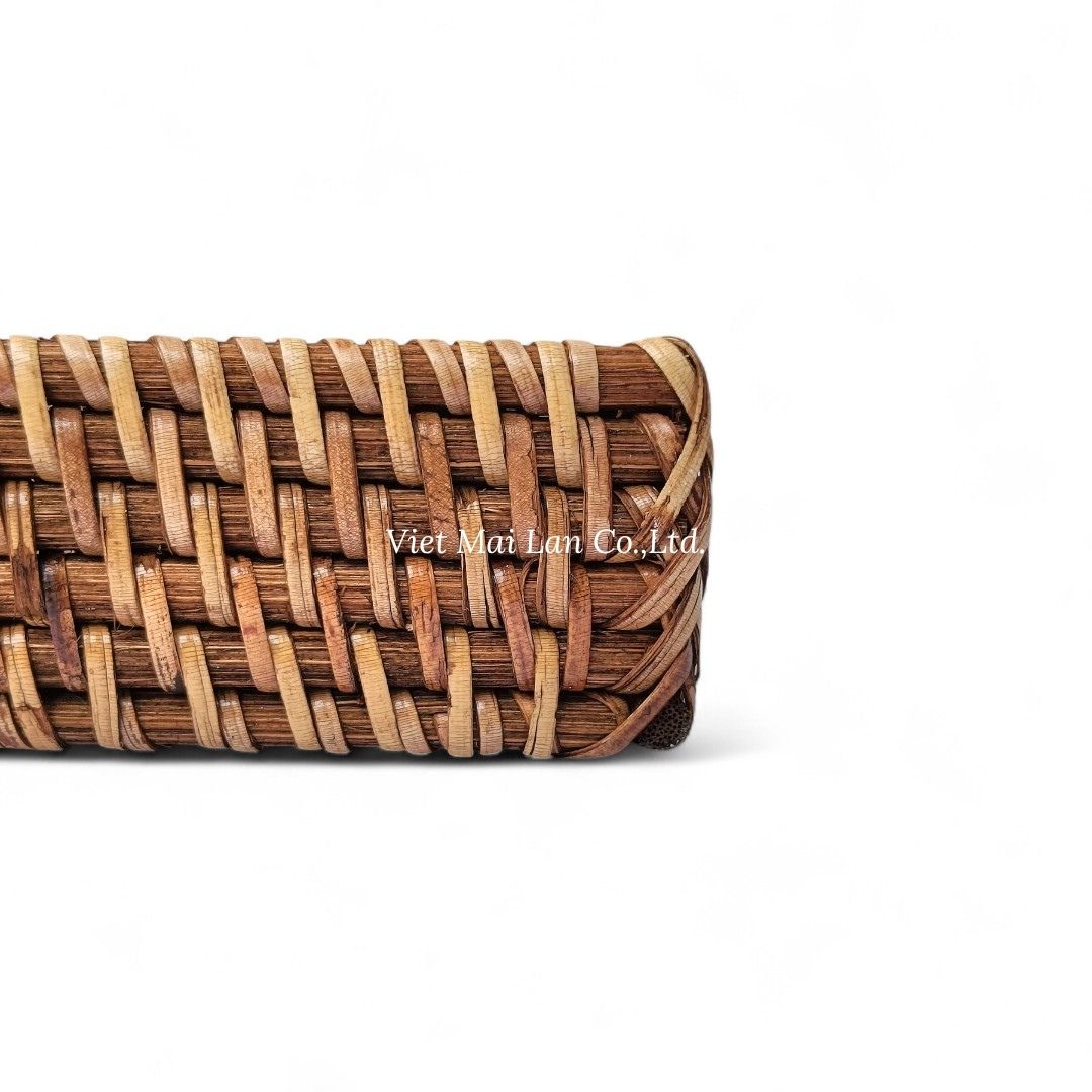 Handmade Square Rattan Tray