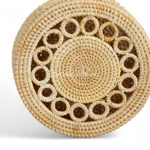 Handwoven Jewelry Rattan Box