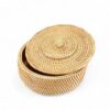Jewelry Rattan Box with Lid