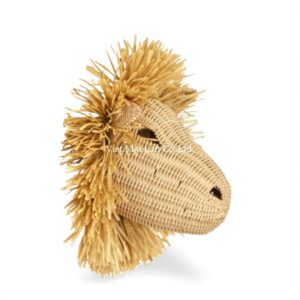 Lion Rattan Kids Wall Decor