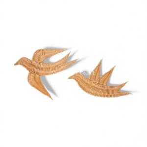 Lovely Bird Rattan Kids Wall Decor
