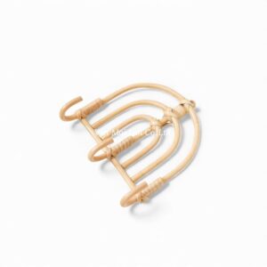 Lovely Cloud Rattan Kids Wall Shelf