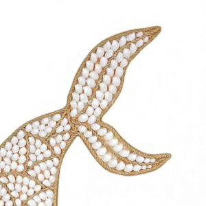 Lovely Mermaid Tail Shell Wall Decor