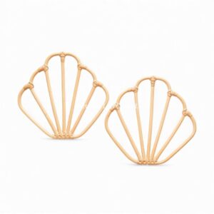 Lovely Shell Rattan Kids Wall Decor
