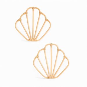 Lovely Shell Rattan Kids Wall Decor