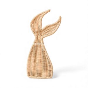 Mermaid Tail Rattan Kids Wall Decor