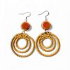 Minimalist Design Rattan Earrings