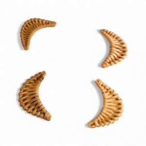 Minimalist Rattan Charm