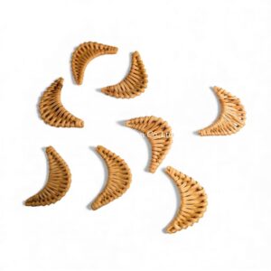 Minimalist Rattan Charm