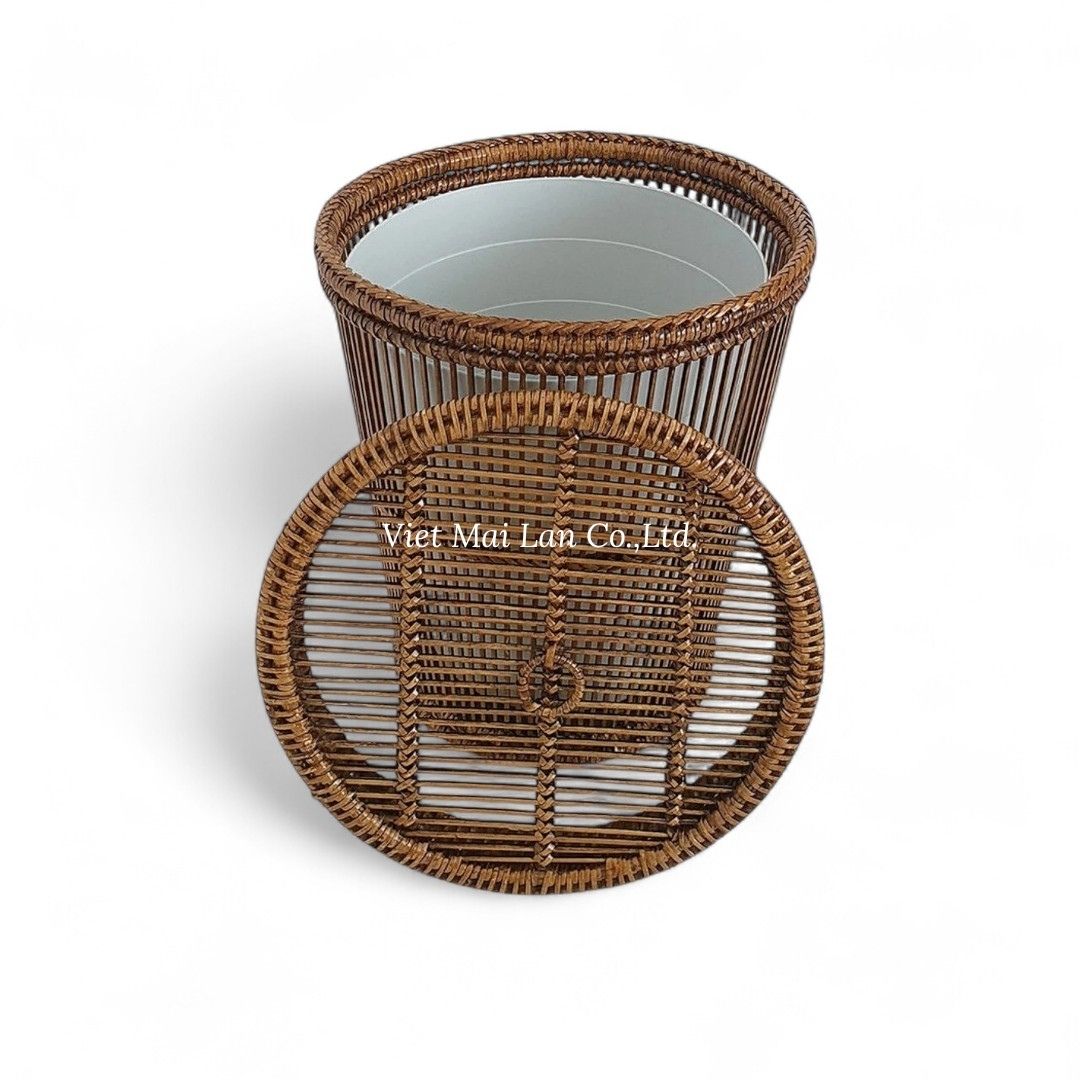 Minimalist Rattan Laundry Basket
