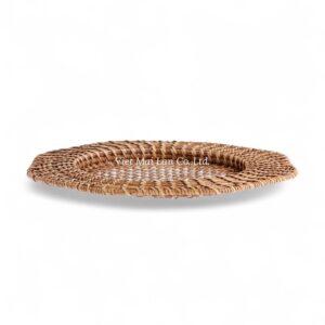 Modern Rattan Charger Plate