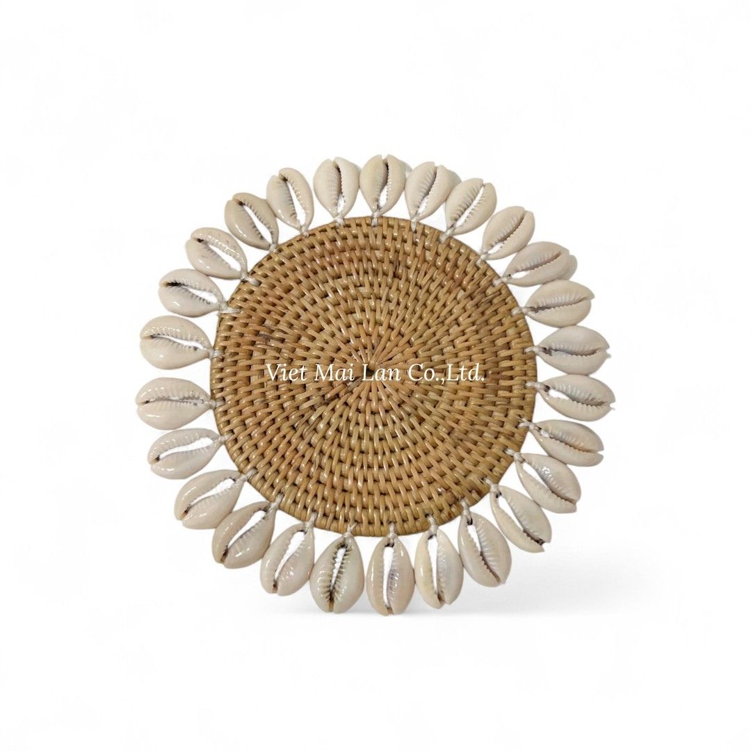 Modern Rattan Coaster Collection