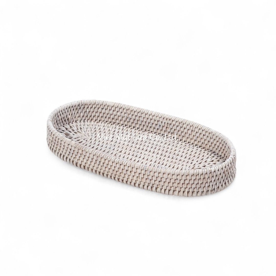 Modern Rattan Tray Collection