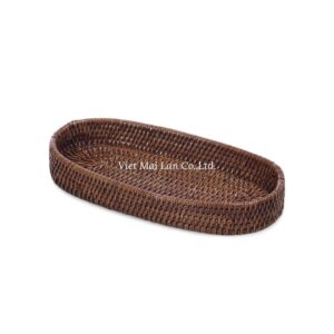 Modern Rattan Tray Collection