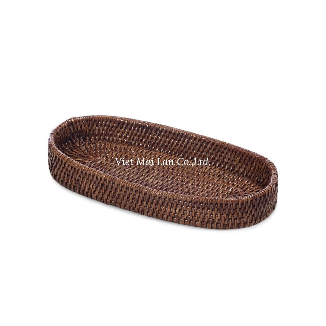 Modern Rattan Tray Collection