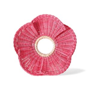 Multicolor Flower Rattan Kids Wall Decor