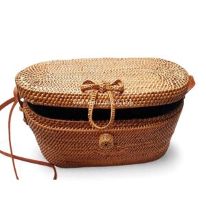 Natural Beach Style Rattan Bag