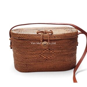 Natural Beach Style Rattan Bag
