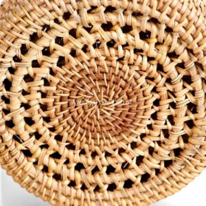 Natural Brown Rattan Box