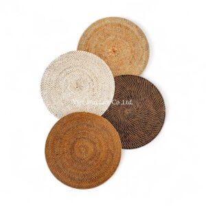 Natural Fiber Rattan Placemat