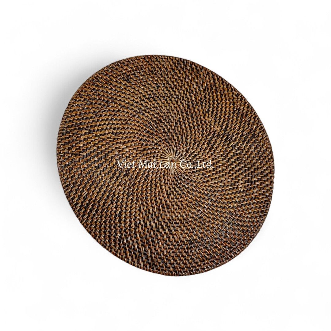 Natural Fiber Rattan Placemat