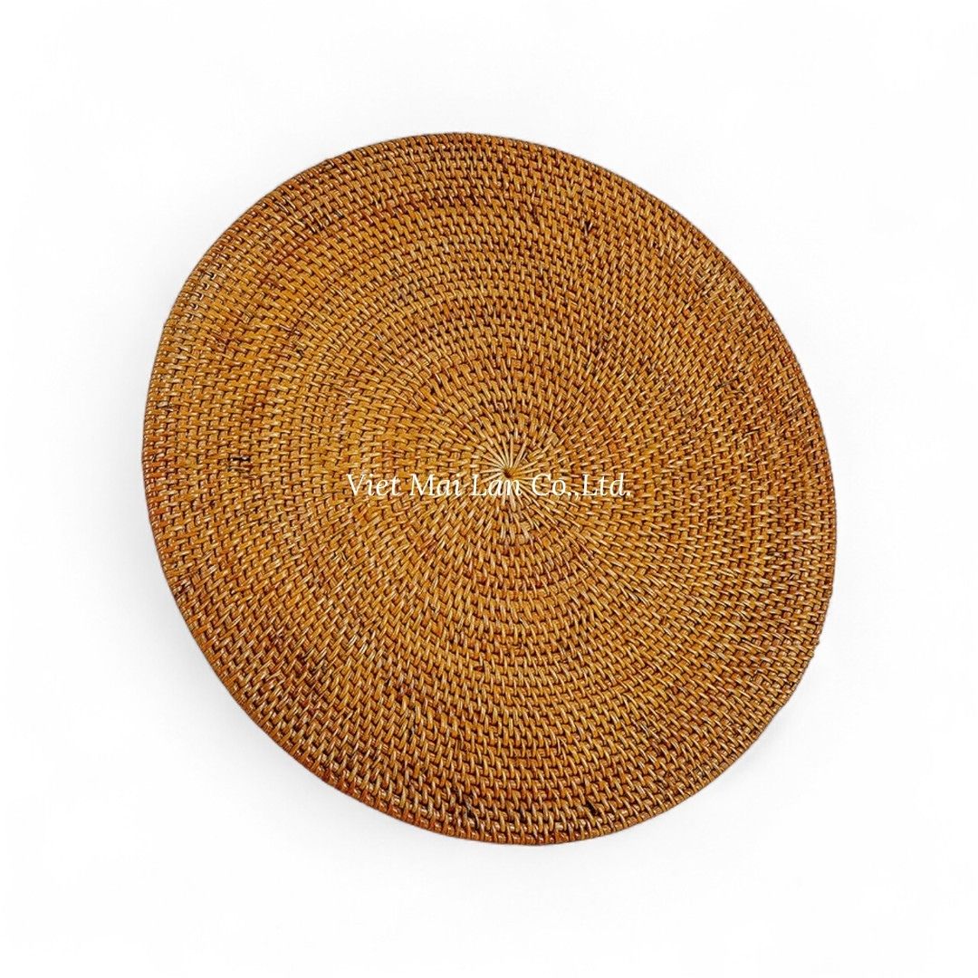Natural Fiber Rattan Placemat