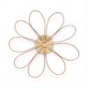Natural Floral Rattan Kids Wall Decor